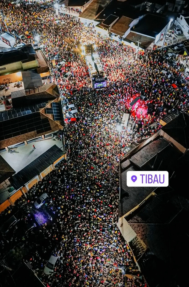 Netinho fez Tibau/RN tremer no Carnaval 2024