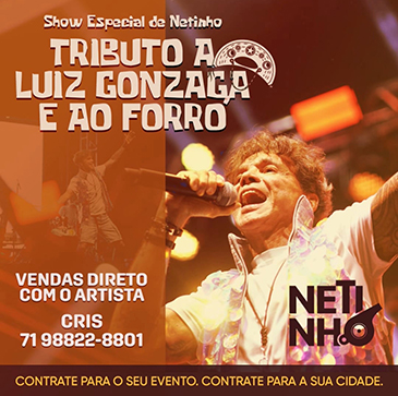 NETINHO LANÇA NOVO SHOW à venda